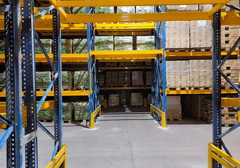 Sırt Sırta Depo Raf Sistemi