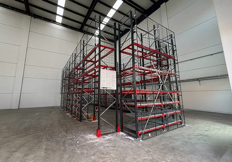 Sırt Sırta Depo Raf Sistemi