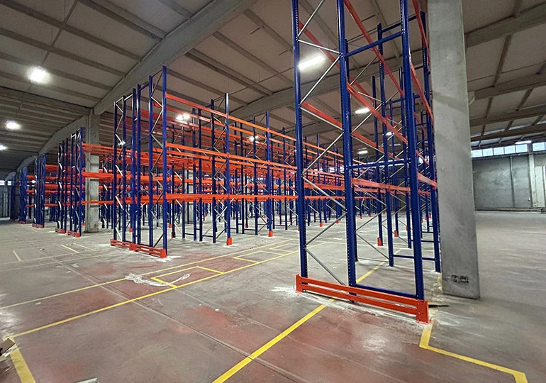 Sırt Sırta Depo Raf Sistemi