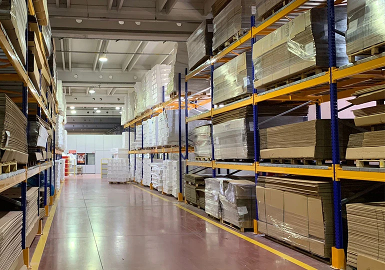 Sırt Sırta Depo Raf Sistemi