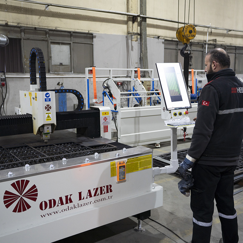 Heber Mühendislik Depo Raf Sistemi ve Metal Palet Üretim Parkuru