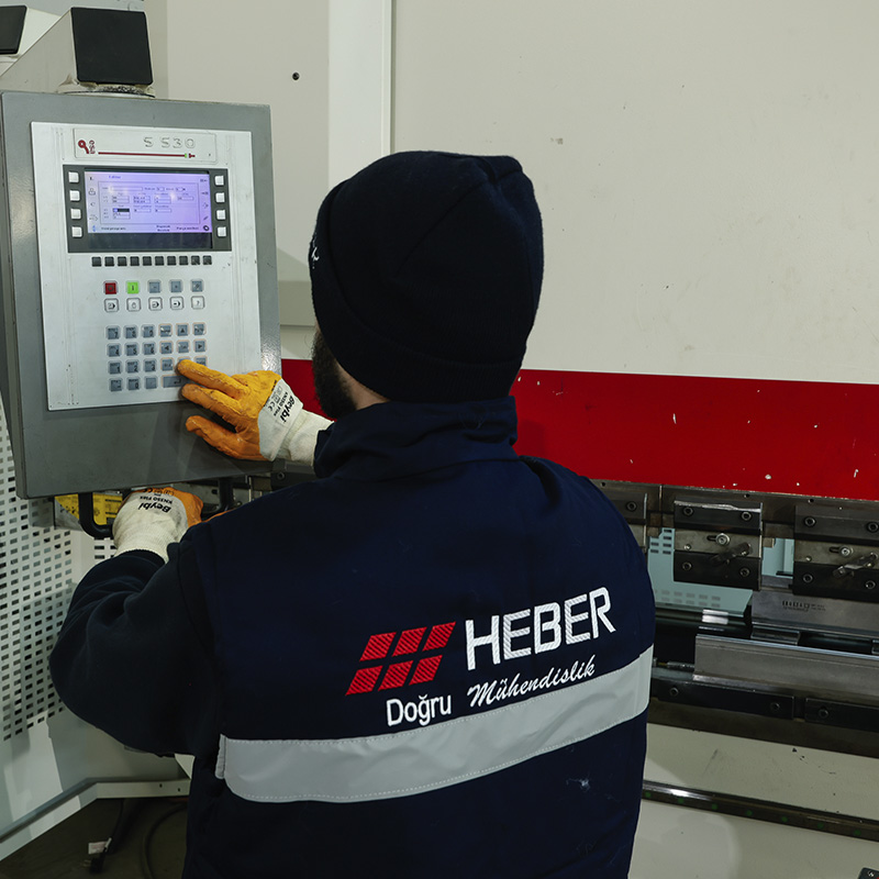 Heber Mühendislik Depo Raf Sistemi ve Metal Palet Üretim Parkuru